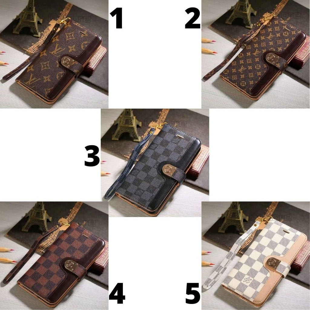 Upcycled Louis Vuitton wallet phone case for Galaxy S23 Ultra