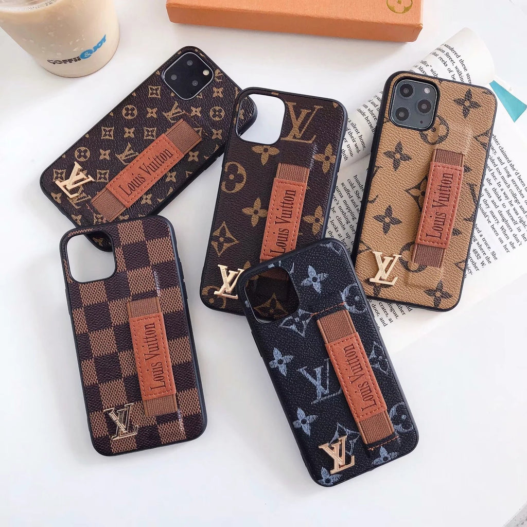 Upcycled Louis Vuitton iPhone 12 wallet phone case – Phone Swag