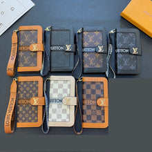 Upcycled Louis Vuitton wallet phone case for Galaxy S23+