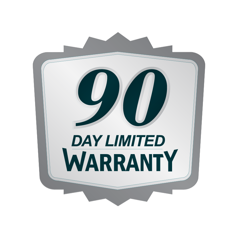 90 Day Replacement Warranty