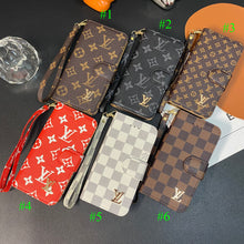 Upcycled Louis Vuitton Galaxy S22 Ultra wallet phone case