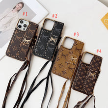 Upcycled Louis Vuitton iPhone 16 Plus wallet phone case