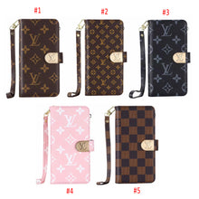 Upcycled Louis Vuitton iPhone 15 wallet phone case