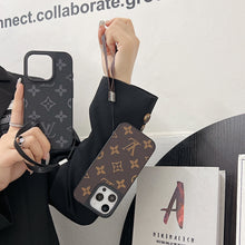 Louis Vuitton Leder Brieftasche Handyhülle für iPhone 11 Pro max