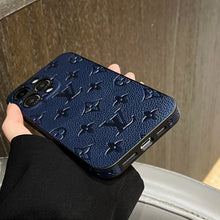 Upcycled Louis Vuitton iPhone 14 Pro Max wallet phone case