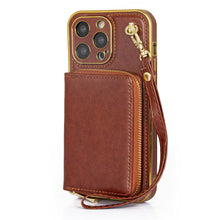 Upcycled iPhone 12 Pro Max wallet phone case