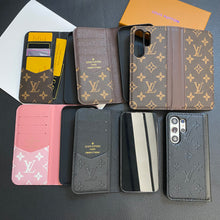 Upcycled Louis Vuitton iPhone 14 Pro Max wallet phone case