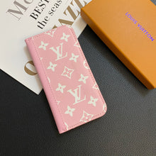 Upcycled Louis Vuitton iPhone 14 wallet phone case