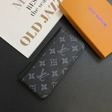 Upcycled Louis Vuitton iPhone 11 Pro Max wallet phone case