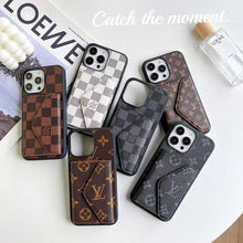 Upcycled Louis Vuitton wallet phone case for Galaxy S24 Ultra