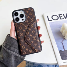 Upcycled Louis Vuitton wallet phone case for Galaxy S24 Plus