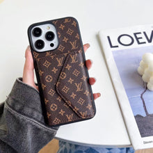 Upcycled Louis Vuitton wallet phone case for Galaxy S23+