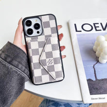 Upcycled Louis Vuitton iPhone XR wallet phone case