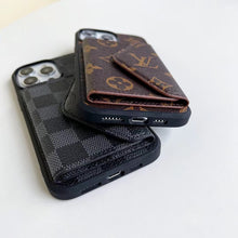 Upcycled Louis Vuitton Galaxy S21 Ultra wallet phone case