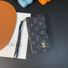 Upcycled Louis Vuitton Galaxy S22 wallet Phone Case