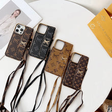 Upcycled Louis Vuitton iPhone 16 Pro Max wallet phone case