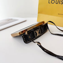 Upcycled Louis Vuitton iPhone 16 wallet phone case