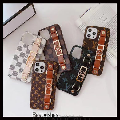 Upcycled Louis Vuitton iPhone 14 Pro Max phone case