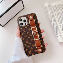 Upcycled Louis Vuitton iPhone 14 Plus phone case