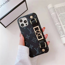 Upcycled Louis Vuitton iPhone 14 Plus phone case