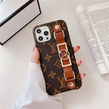 Upcycled Louis Vuitton iPhone 14 phone case