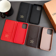 Étui portefeuille en cuir Louis Vuitton pour iPhone 11 Pro Max