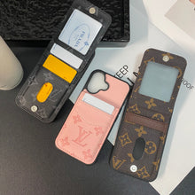 Upcycled Louis Vuitton iPhone 11 wallet phone case