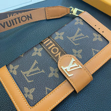 Upcycled Louis Vuitton iPhone 15 Pro Max wallet phone case