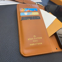 Upcycled Louis Vuitton iPhone 15 Pro Max wallet phone case