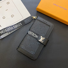 Upcycled Louis Vuitton iPhone 12 wallet phone case