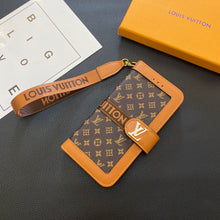 Upcycled Louis Vuitton iPhone 12 wallet phone case