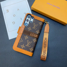 Upcycled Louis Vuitton iPhone 11 wallet phone case