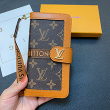 Upcycled Louis Vuitton iPhone 12 wallet phone case