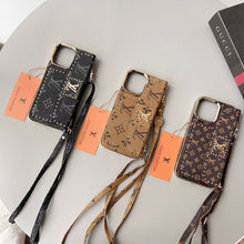 Upcycled Louis Vuitton iPhone 16 Pro wallet phone case cover