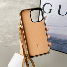 Upcycled Louis Vuitton iPhone 16 Pro wallet phone case cover