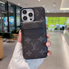 Étui portefeuille en cuir Louis Vuitton pour iPhone XS Max