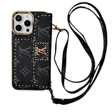 Upcycled Louis Vuitton iPhone 16 Pro wallet phone case cover