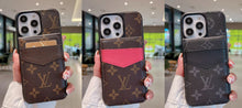 Upcycled Louis Vuitton iPhone XS phone case