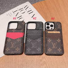 Étui portefeuille en cuir Louis Vuitton pour iPhone XS Max