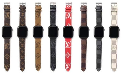 Upcycled Louis Vuitton Leather Apple Watch Band