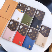 Upcycled Louis Vuitton Galaxy S8 wallet Phone Case