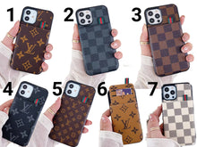 Upcycled Louis Vuitton iPhone 7/8 Plus wallet phone case
