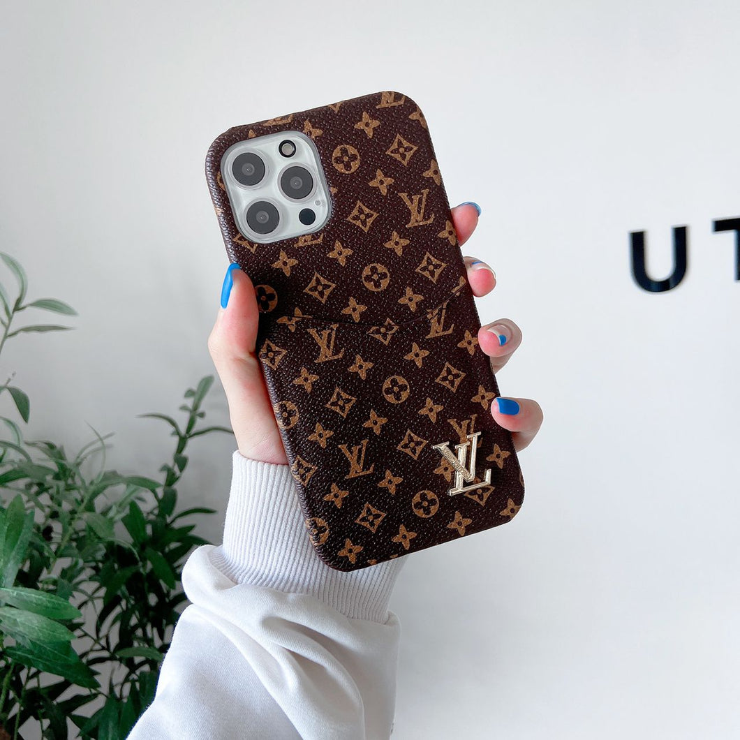 Galaxy S22 Ultra Upcycled Louis Vuitton wallet phone cases – Phone
