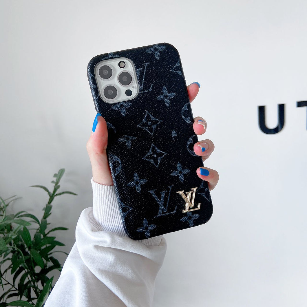 Upcycled Louis Vuitton iPhone 7/8 Plus Phone case