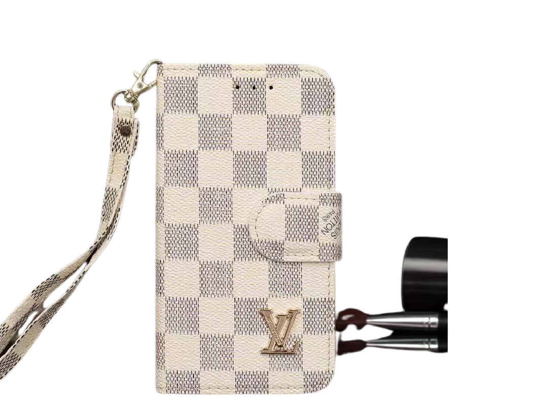 Upcycled Louis Vuitton iPhone 12 Pro Max wallet phone case – Phone