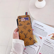 Upcycled Louis Vuitton iPhone 7/8 wallet phone case
