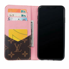 Louis Vuitton Leather Wallet Phone Case For iPhone XS Max