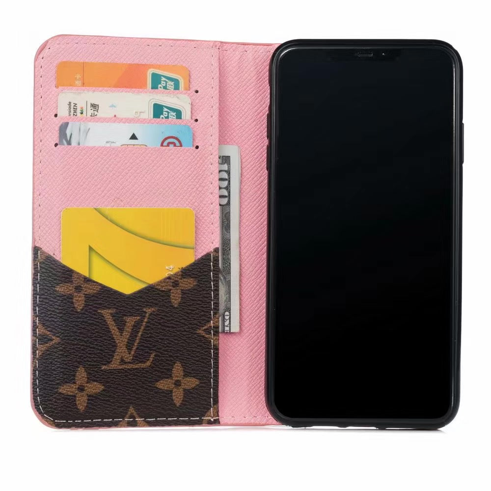 LOUIS VUITTON Wallet Flip Case for iPhone 14/ 14 Plus/ 14 Pro/ 14 Pro Max -  Luxury Phone Case Shop
