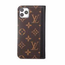 Upcycled Louis Vuitton iPhone 11 Pro wallet phone case