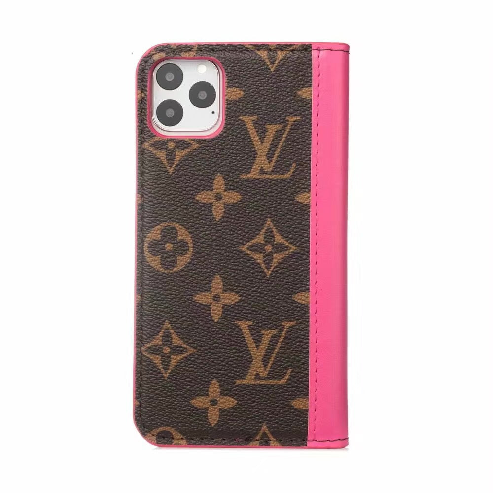 Louis Vuitton Leather Wallet Case For iPhone 11 – Phone Swag